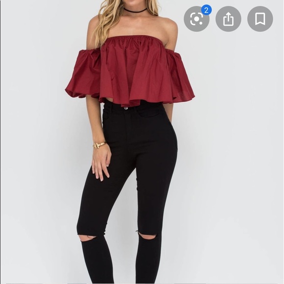 ADORABLE BELL BOTTOM TOP - Picture 1 of 4